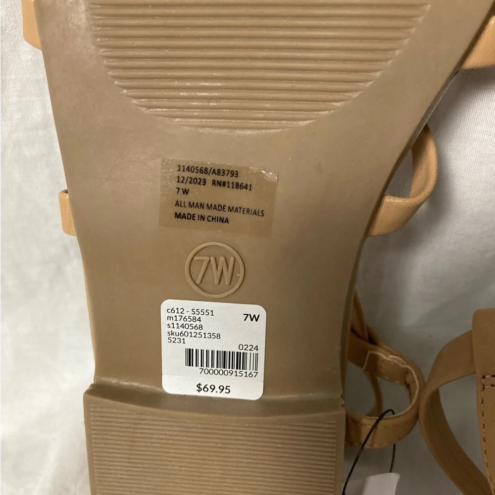 Lane Bryant sandals woman NWT size‎ 7W
